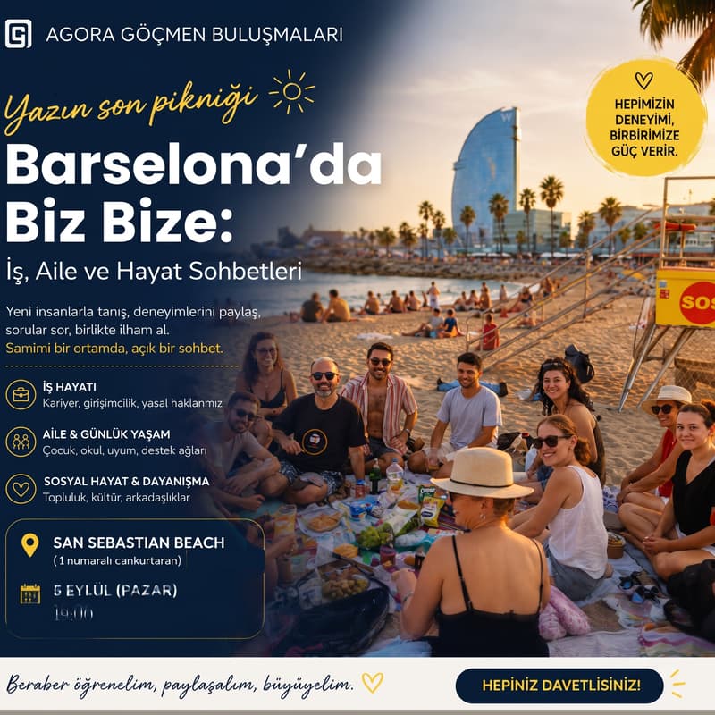 Cover Image for Barselona'da Biz bize göçmen sohbetleri