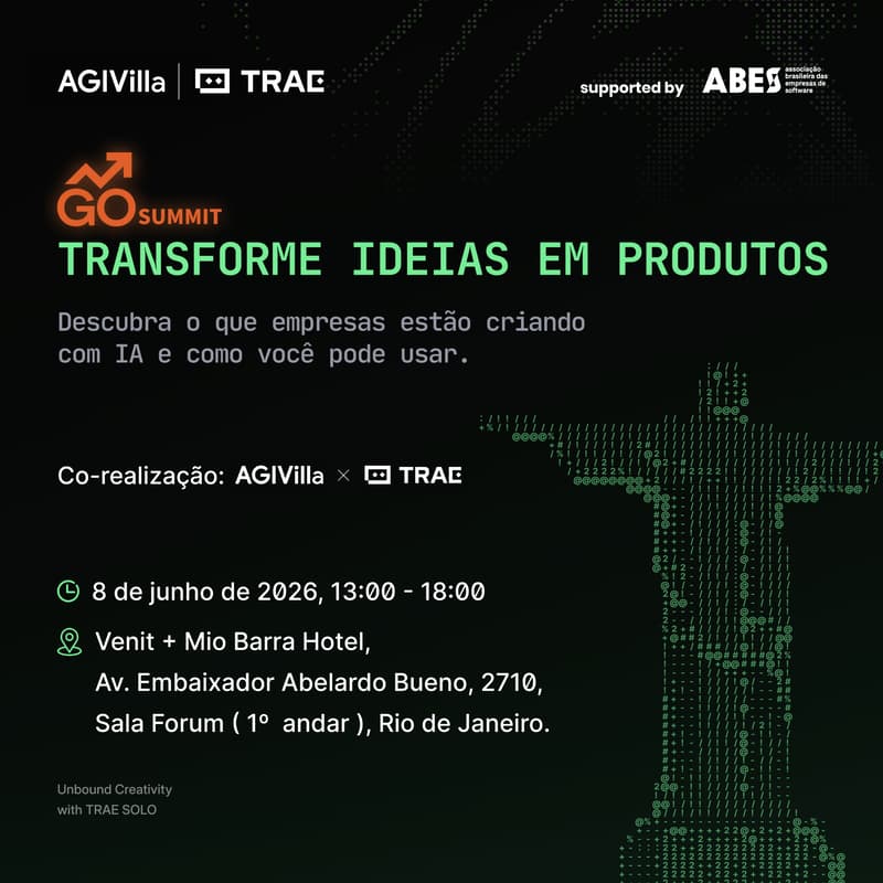 Cover Image for GO SUMMIT Rio: Transforme Ideias em Produtos
