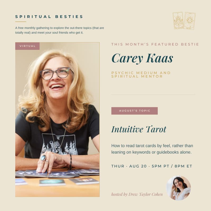 Cover Image for Spiritual Besties: Intuitive Tarot