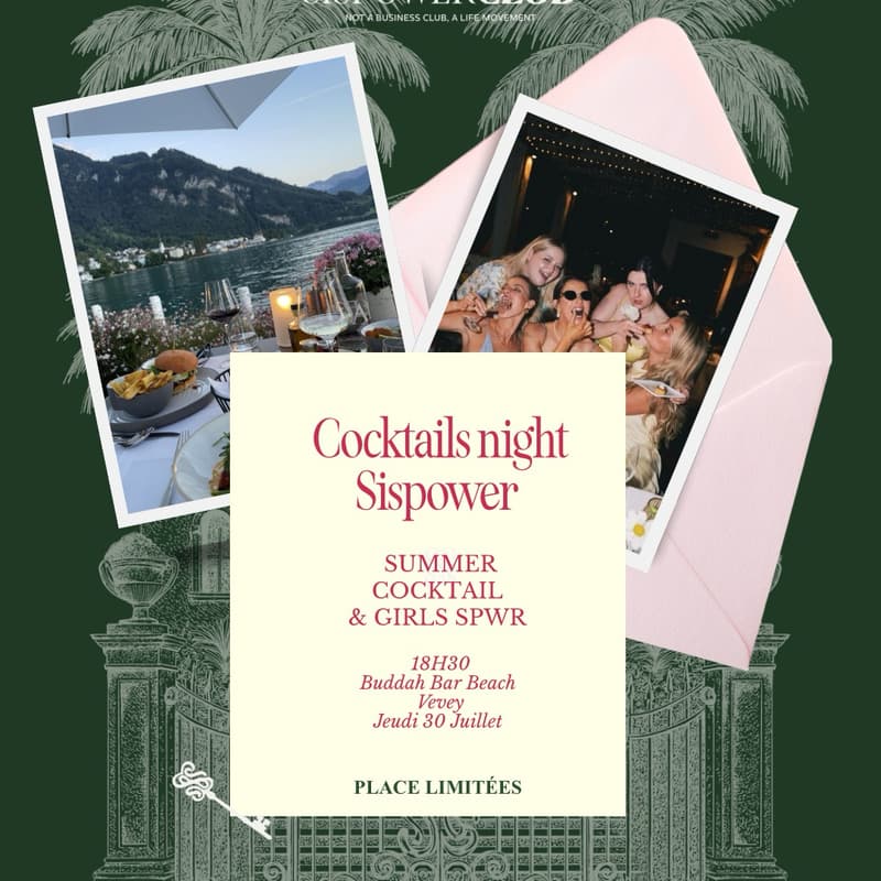Cover Image for Cocktail party, Vevey 🇨🇭(hot, smart & rich 🍸⭐️)