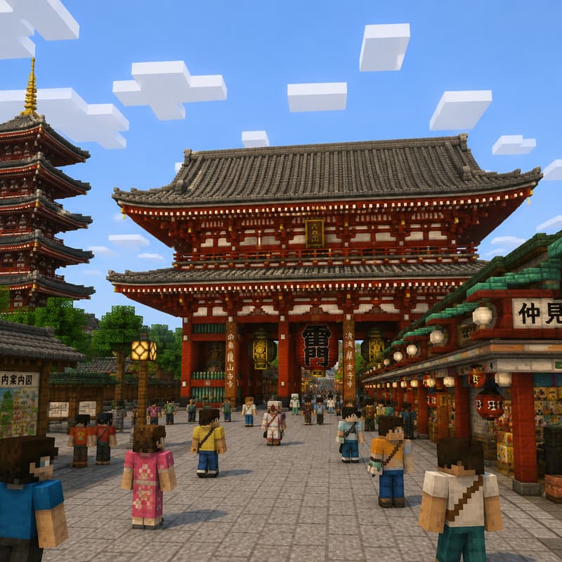 Cover Image for Build Tokyo: Sensō-ji Edition