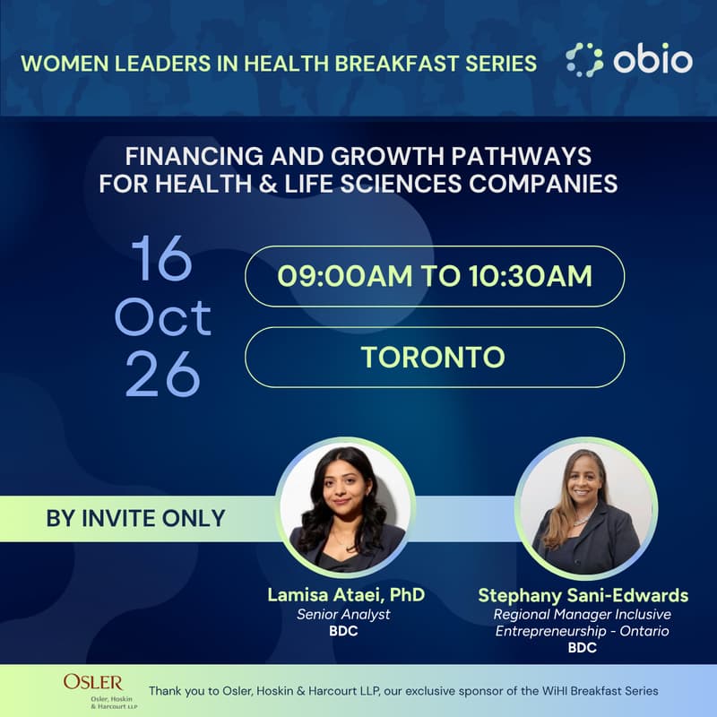 Cover Image for OBIO Women Leaders in Health Breakfast Series