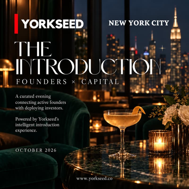 Cover Image for The Introduction: Founders x Capitals