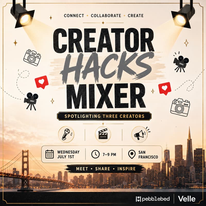 Cover Image for Creator Hacks Mixer: Editing, Growth, & Sponsorship Tactics That Work