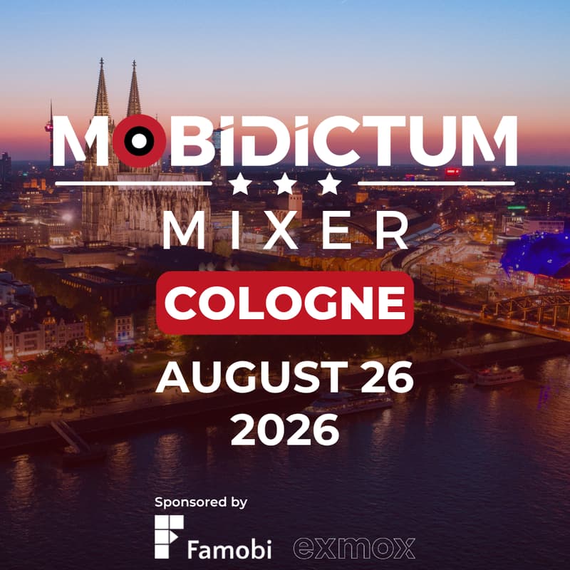 Cover Image for Mobidictum Mixer Cologne | Sponsored by Exmox & Famobi