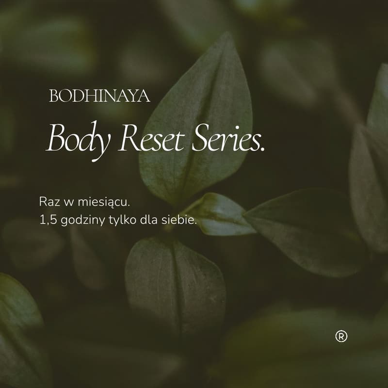 Cover Image for BODHINAYA BODY RESET