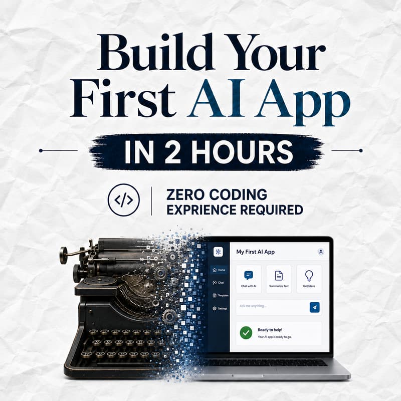Cover Image for 🚀 Build Your First AI Project in 2 Hours: A Hands-On Workshop