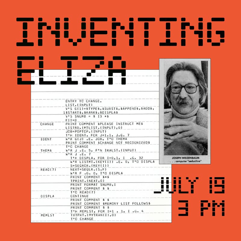 Cover Image for Inventing Eliza