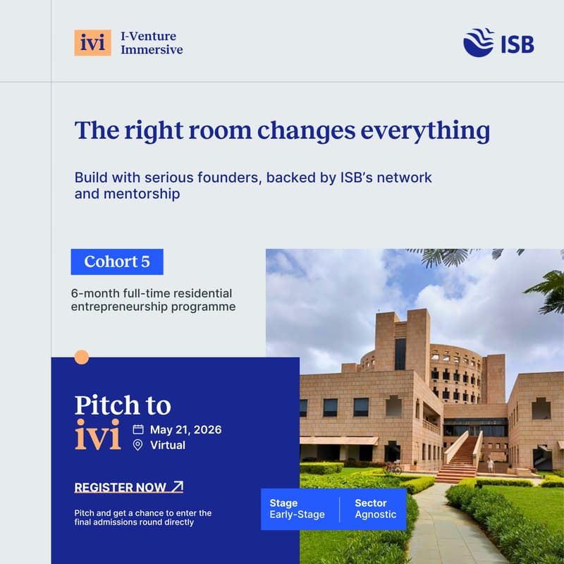Cover Image for Pitch to ivi | May 21, 2026, 10 AM - 5 PM (Virtual)