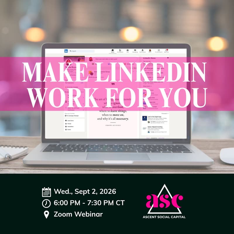 Cover Image for Make LinkedIn Work for You