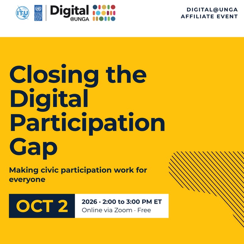 Cover Image for Closing the Digital Participation Gap: Making Civic Participation Work for Everyone
