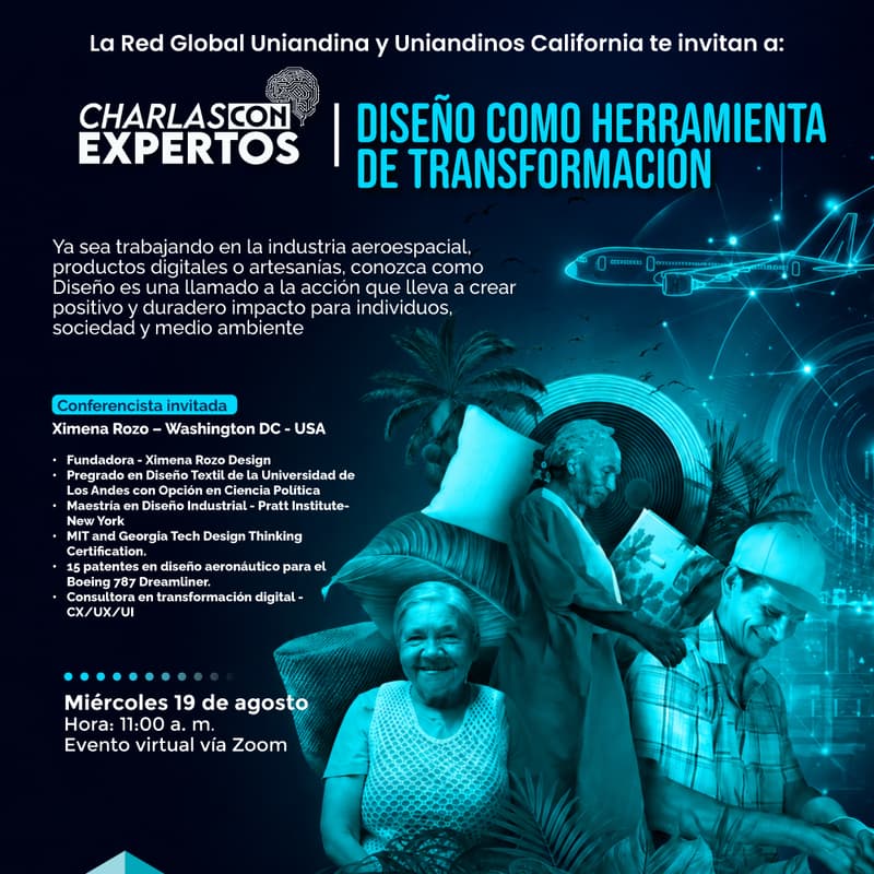 Cover Image for Charlas con Expertos - Diseño como herramienta de transformación.