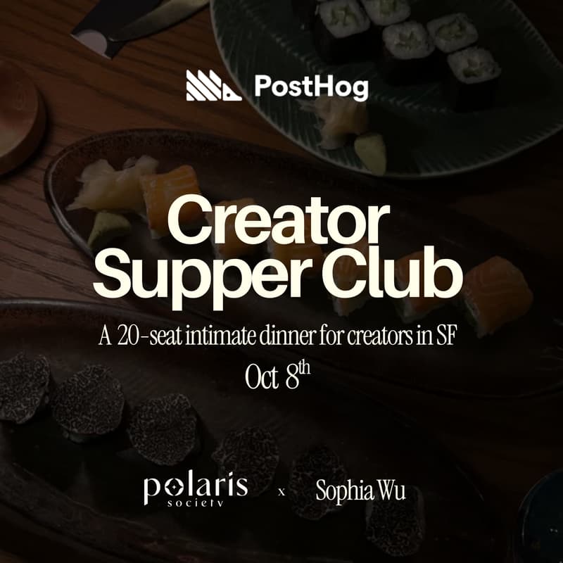 Cover Image for Creator Supper Club