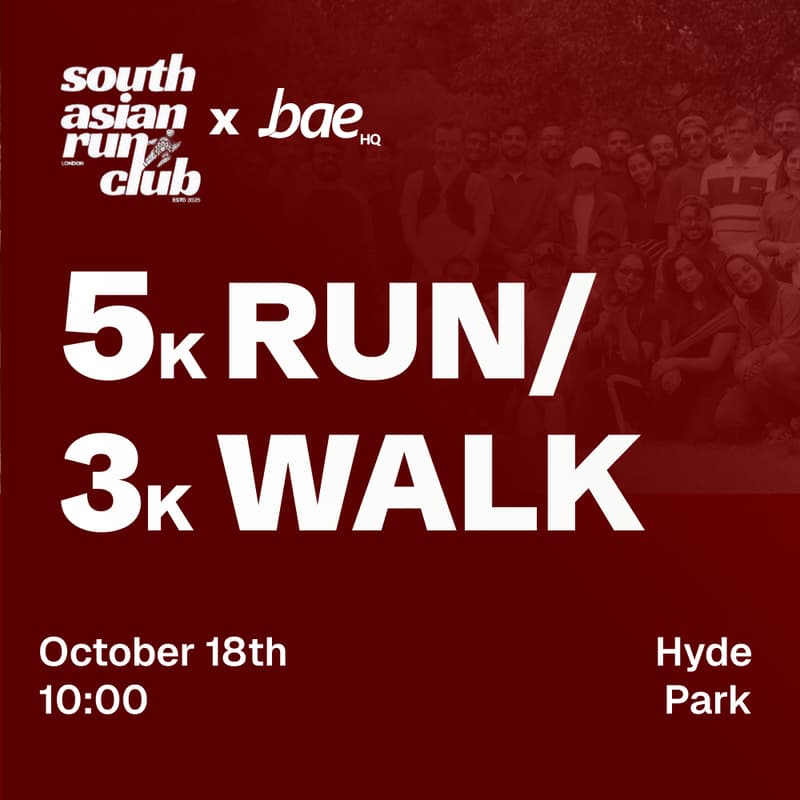 Cover Image for 3k Walk & 5k Run | SARC | Bae HQ