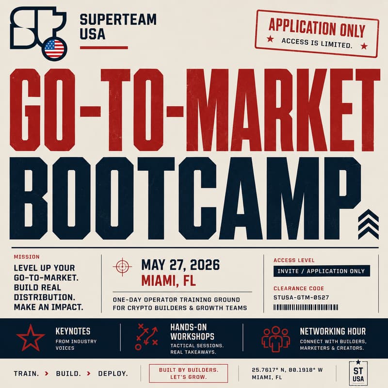 Cover Image for Superteam Go-to-Market Bootcamp