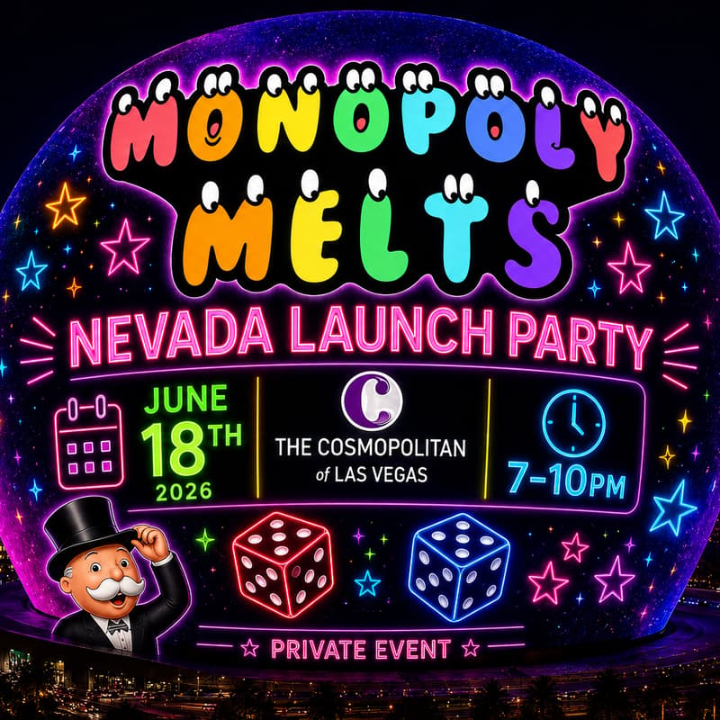 Cover Image for Monopoly Melts Nevada Launch Party