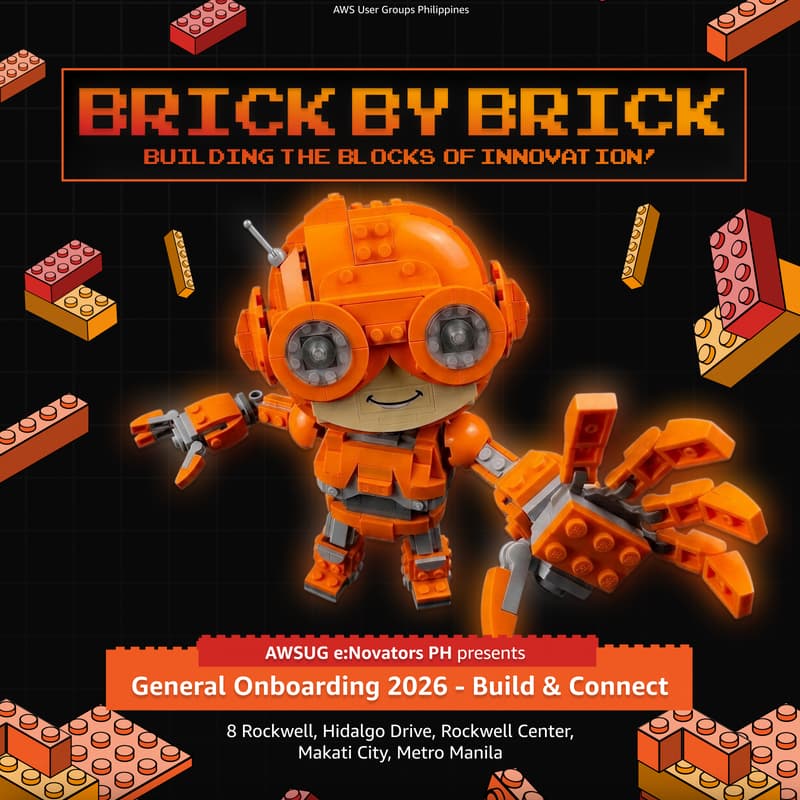 Cover Image for AWSUG e:Novators PH: General Onboarding 2026 - Build & Connect