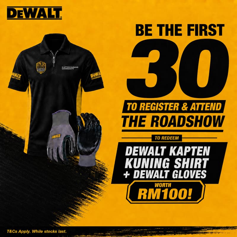 Cover Image for DeWalt Roadshow @ Leeden Hercules, Sg Petani Kedah