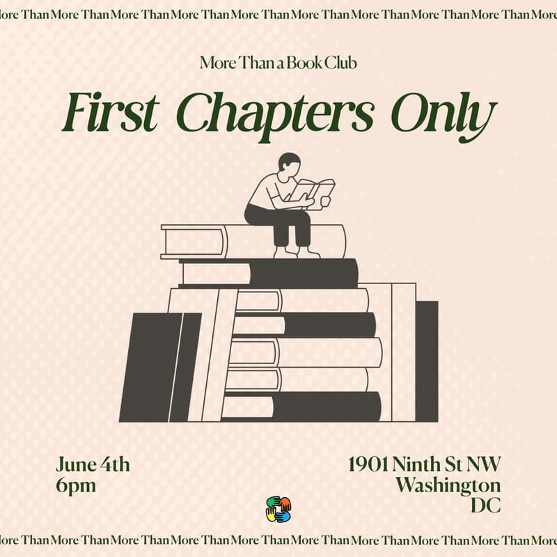 Cover Image for More Than a Book Club: First Chapters Only