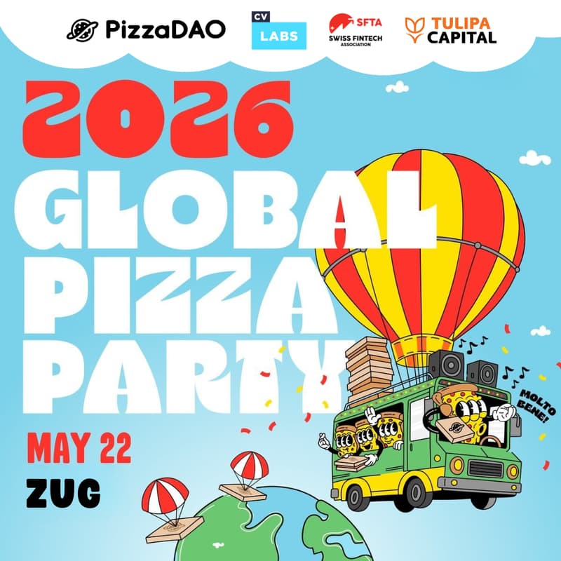 Cover Image for 🍕 Official Bitcoin Pizza Day | CV Labs Zug