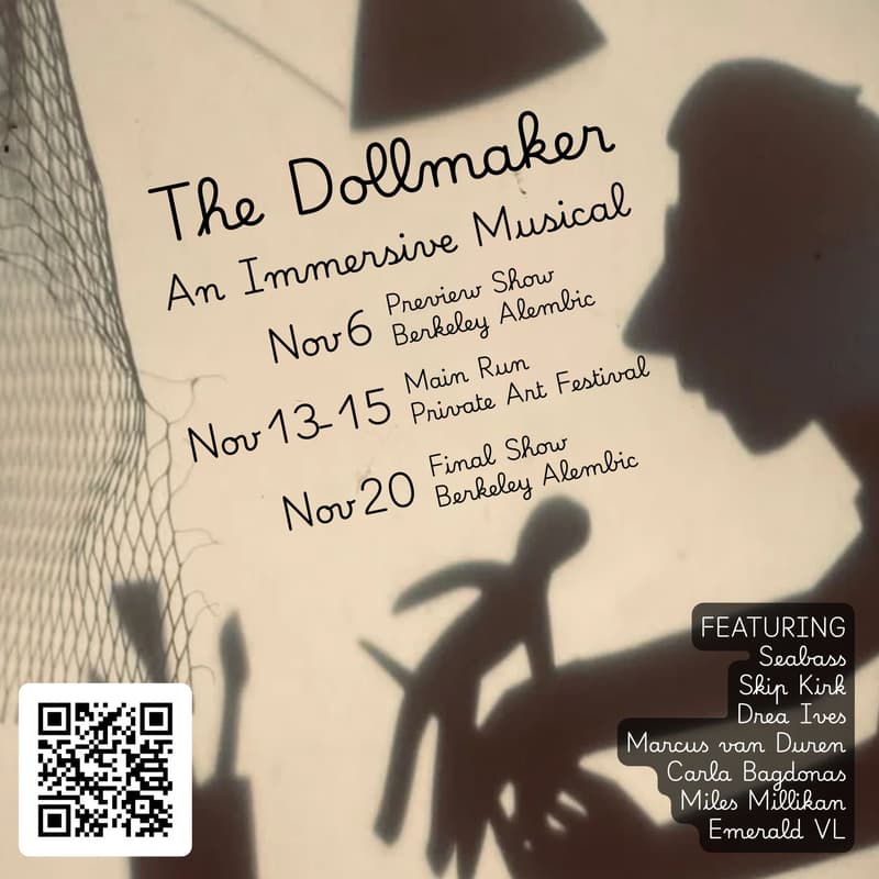 Cover Image for The Dollmaker - An Immersive Musical (Preview)