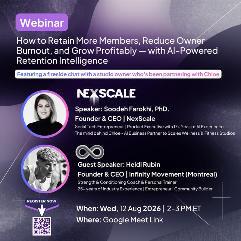 Cover Image for How to Retain More Members, Reduce Owner Burnout, and Grow Profitably — with AI-Powered Retention Intelligence
