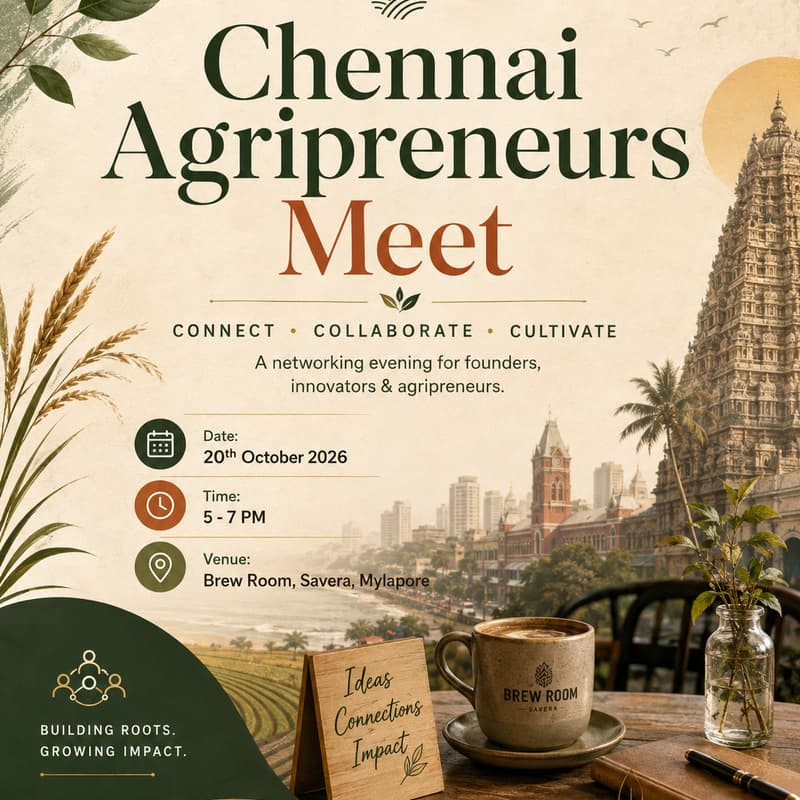 Cover Image for Chennai Agripreneurs Meet