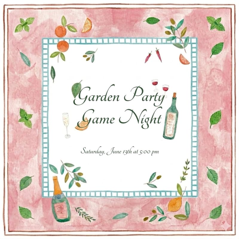 Cover Image for Garden Party Game Night