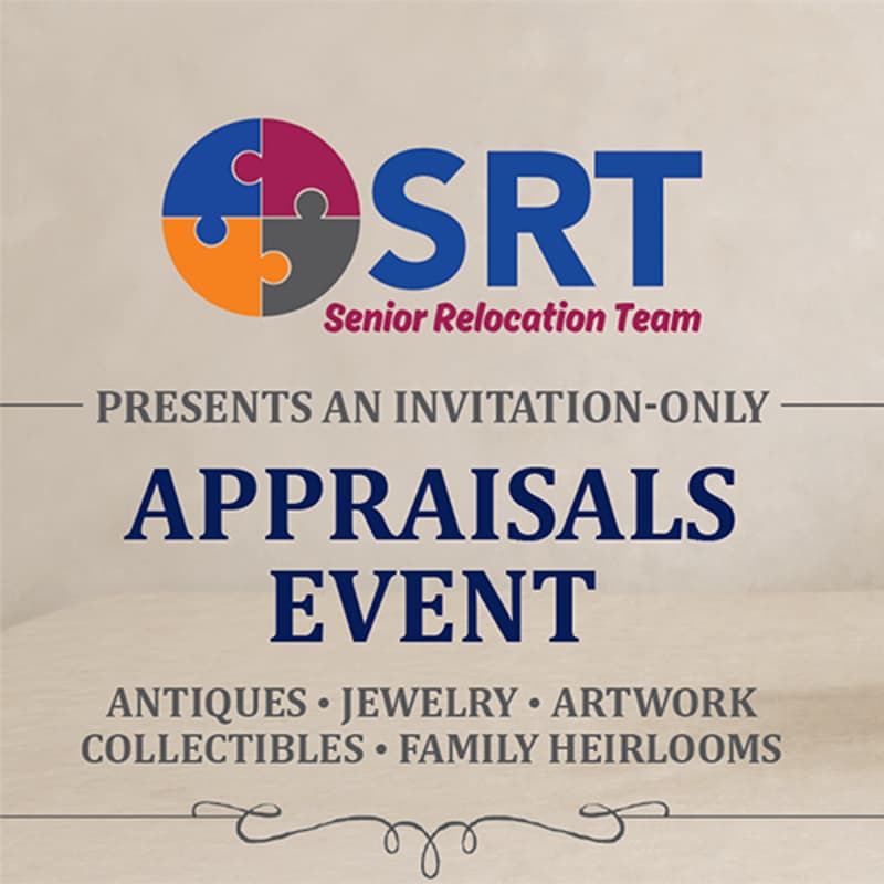 Cover Image for Senior Relocation Team's Invitation Only Appraisals Event at Oakmont of Silver Creek