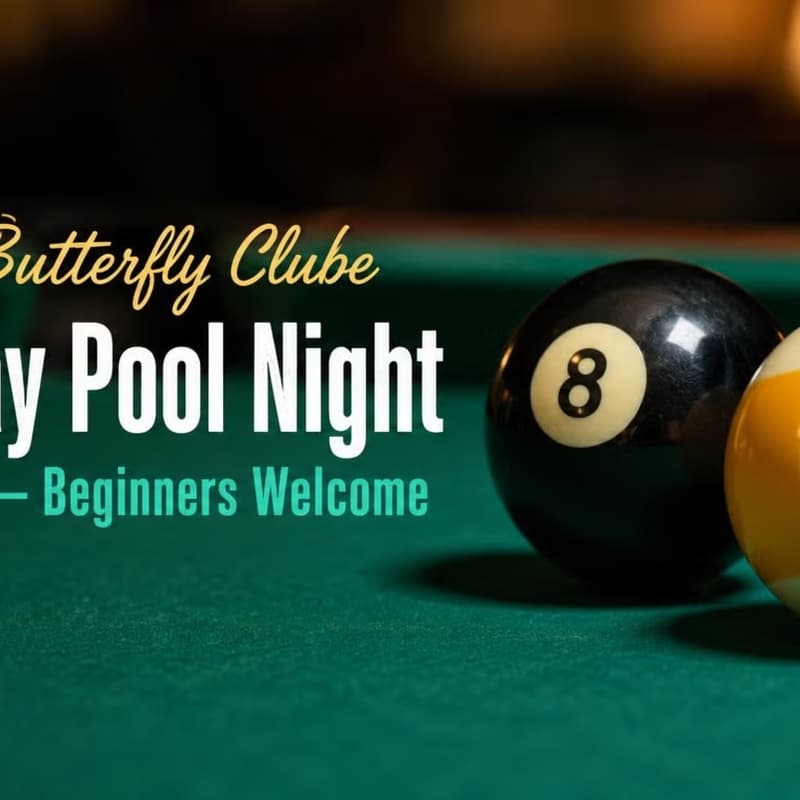 Cover Image for Tuesday Pool Night in Spandau — For Beginners