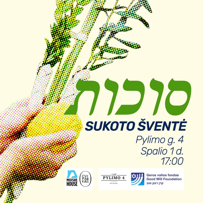 Cover Image for SUKOTO ŠVENTĖ 🌿🍋 SUKKOT CELEBRATION