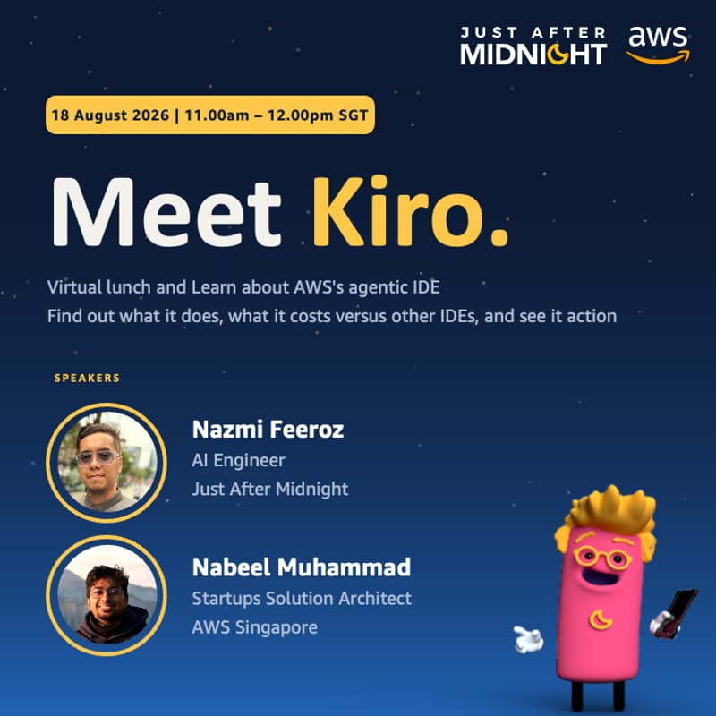 Cover Image for AWS Kiro Lunch & Learn Webinar