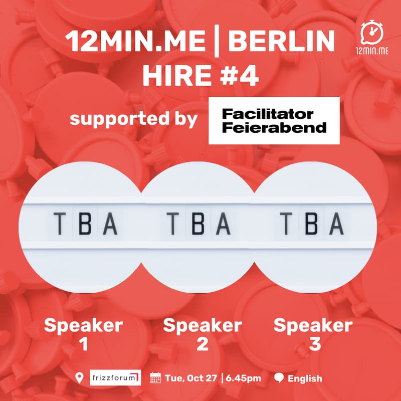 Cover Image for 12MIN.ME | BERLIN | HIRE 😍 #4
