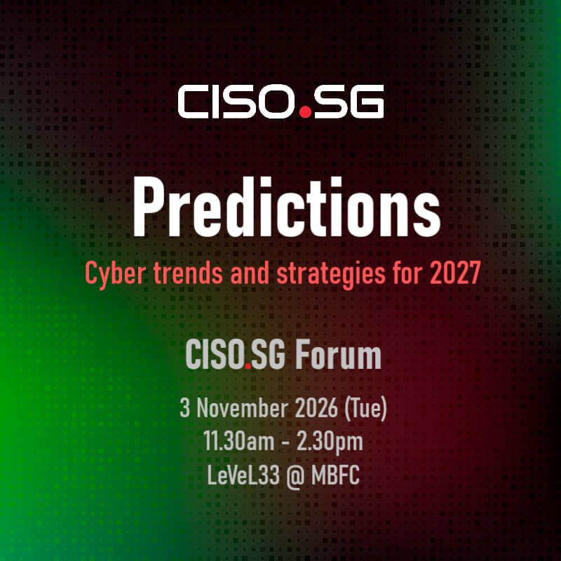 Cover Image for CISO.SG Forum