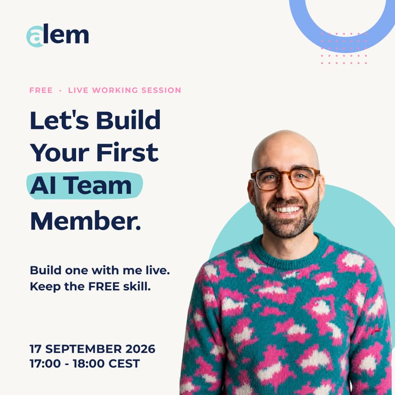 Cover Image for Let's Build Your First AI Team Member