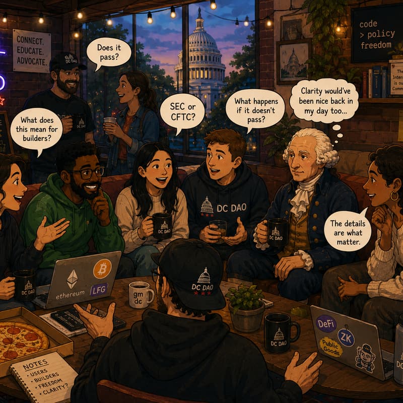 Cover Image for Let’s Talk CLARITY - Meetup with DC DAO, Stand With Crypto and Virginia Blockchain Council