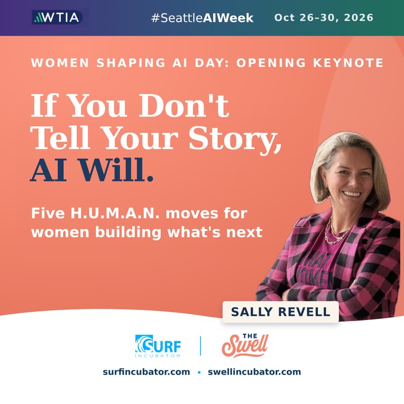 Cover Image for Women Shaping AI Keynote: If You Don't Tell Your Story, AI Will