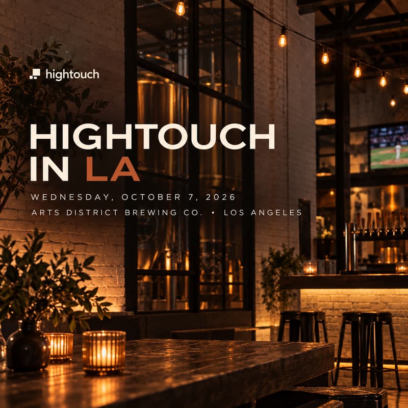 Cover Image for Hightouch x LA 🌴