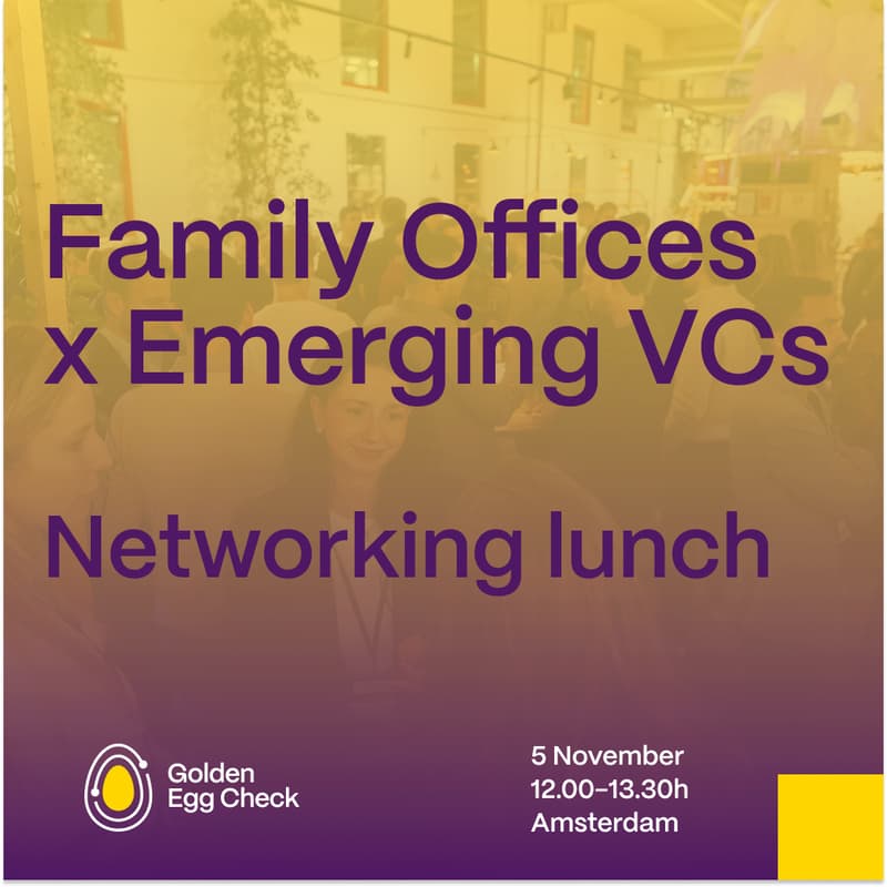 Cover Image for Family Offices x Emerging VCs Lunch - Amsterdam
