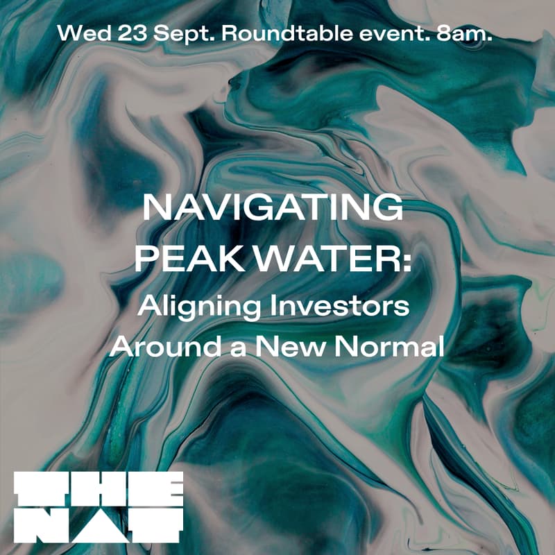 Cover Image for Navigating Peak Water