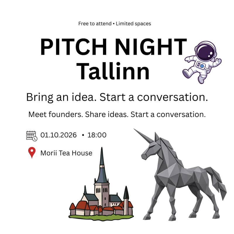 Cover Image for PITCH NIGHT Tallinn