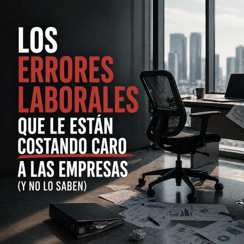 Cover Image for Los errores laborales que le están costando caro a las empresas (y no lo saben) by Talentify