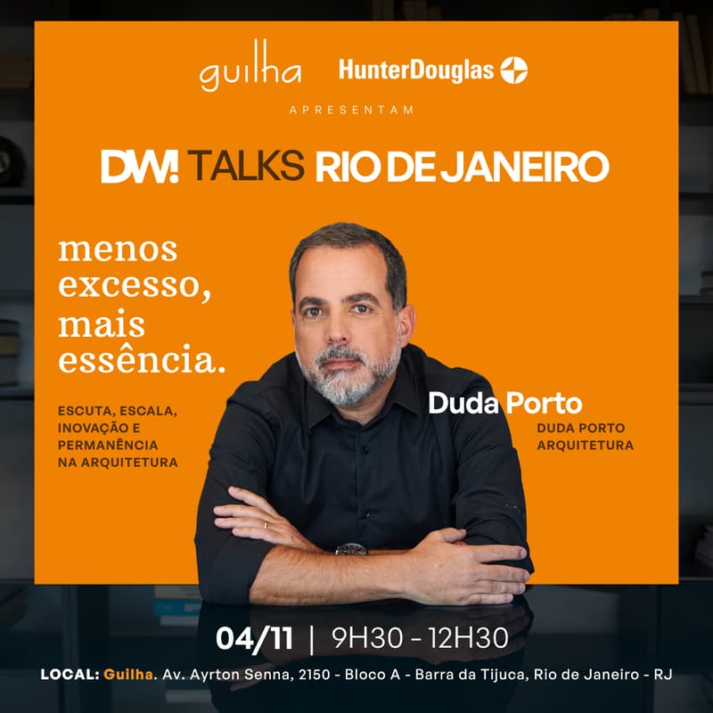 Cover Image for DW! TALKS RIO DE JANEIRO com Duda Porto - 04/11