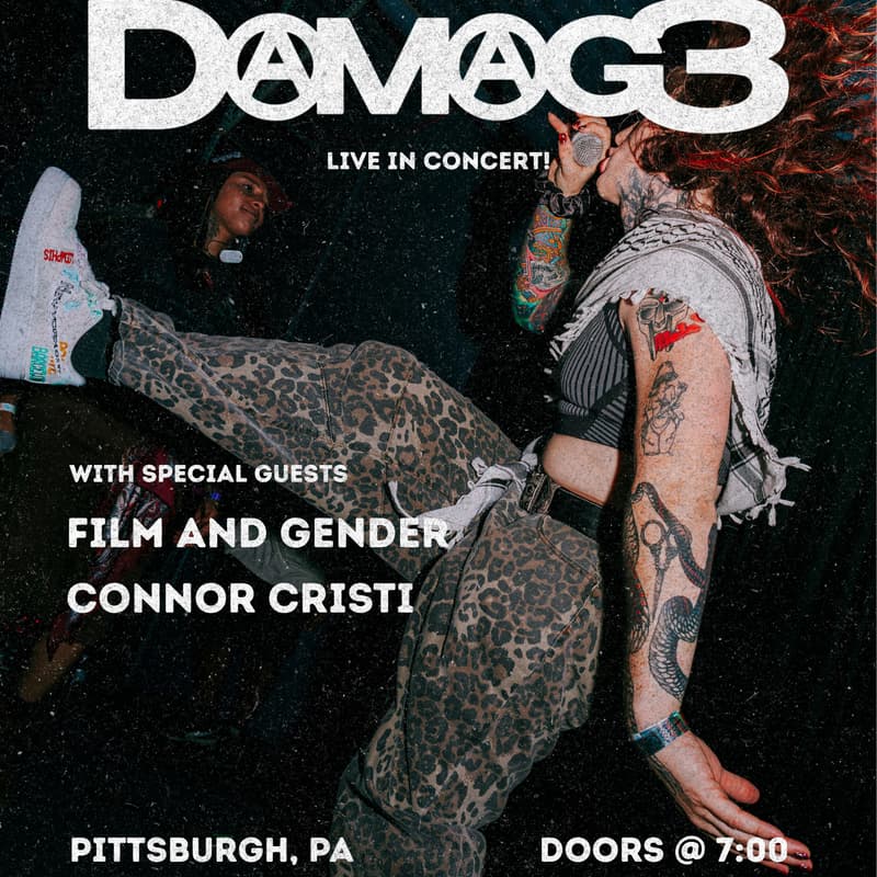 Cover Image for DAMAG3 in Pittsburgh!