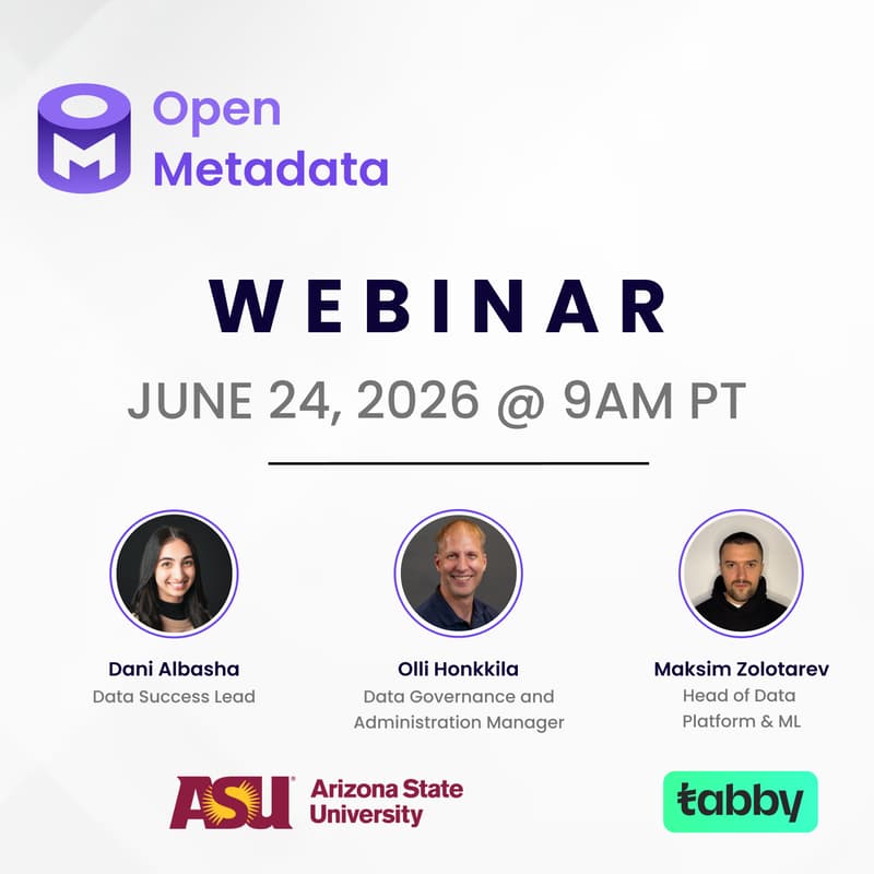 Cover Image for OpenMetadata Monthly Meetup: Building an Open Context Layer with OpenMetadata