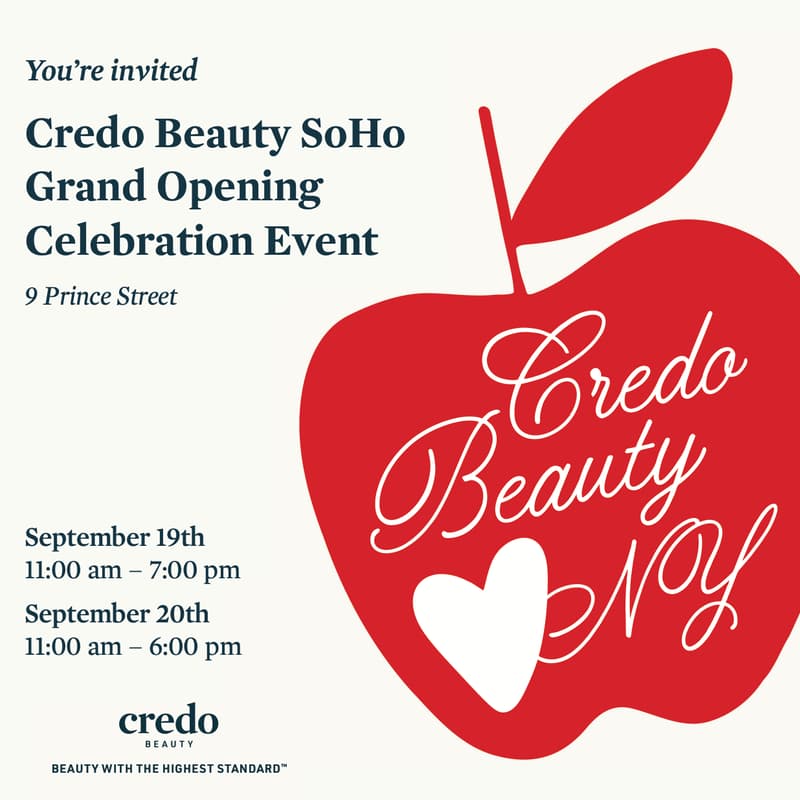 Cover Image for Credo Beauty SoHo Grand Opening Weekend Event