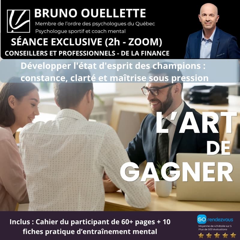 Cover Image for L'ART DE GAGNER : L'ÉTAT D'ESPRIT SOUS PRESSION - CONSEILLERS FINANCIERS