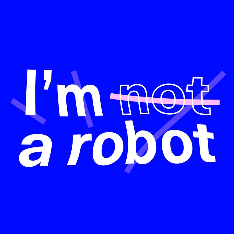 Cover Image for I'm not a robot (Bergen)