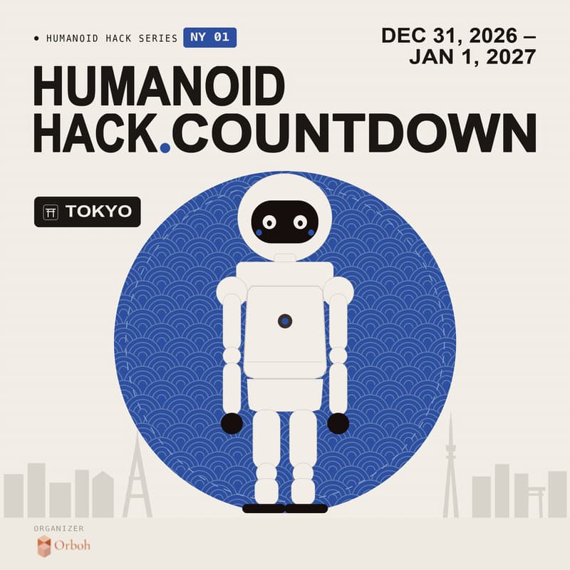 Cover Image for Humanoid Hack Countdown 年越しハッカソン