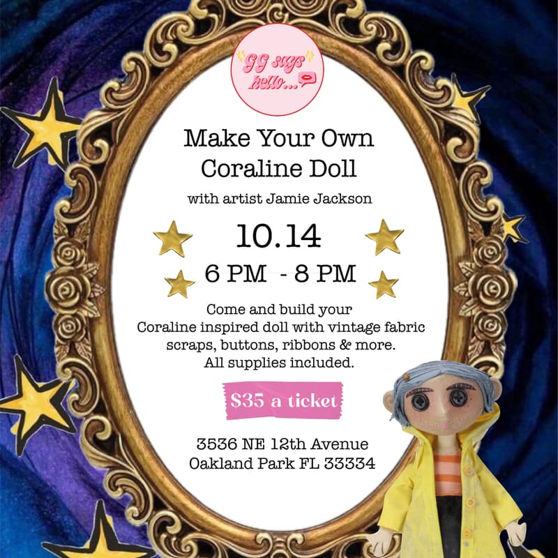 Cover Image for Make Your Own Coraline Doll